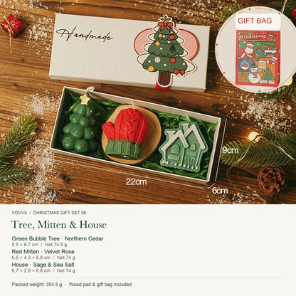 VOVVX Christmas Scented Candle Gift Box
